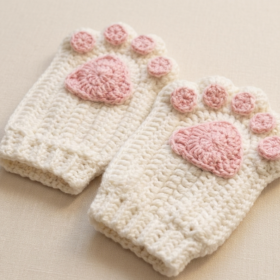 Katzenpfoten-Handschuhe