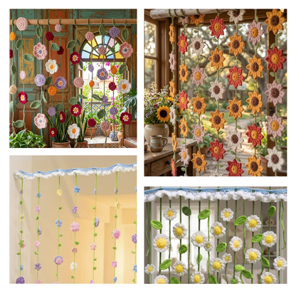 5in1 Curtain Crochet Pattern 1