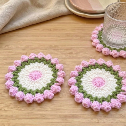 Tulip Pad Coaster Pattern